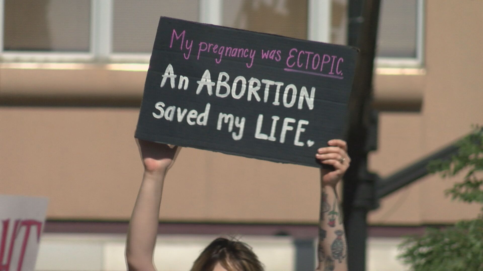 Abortion rally